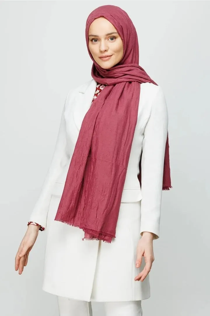Soft Pembe Bambu Şal · görsel 2
