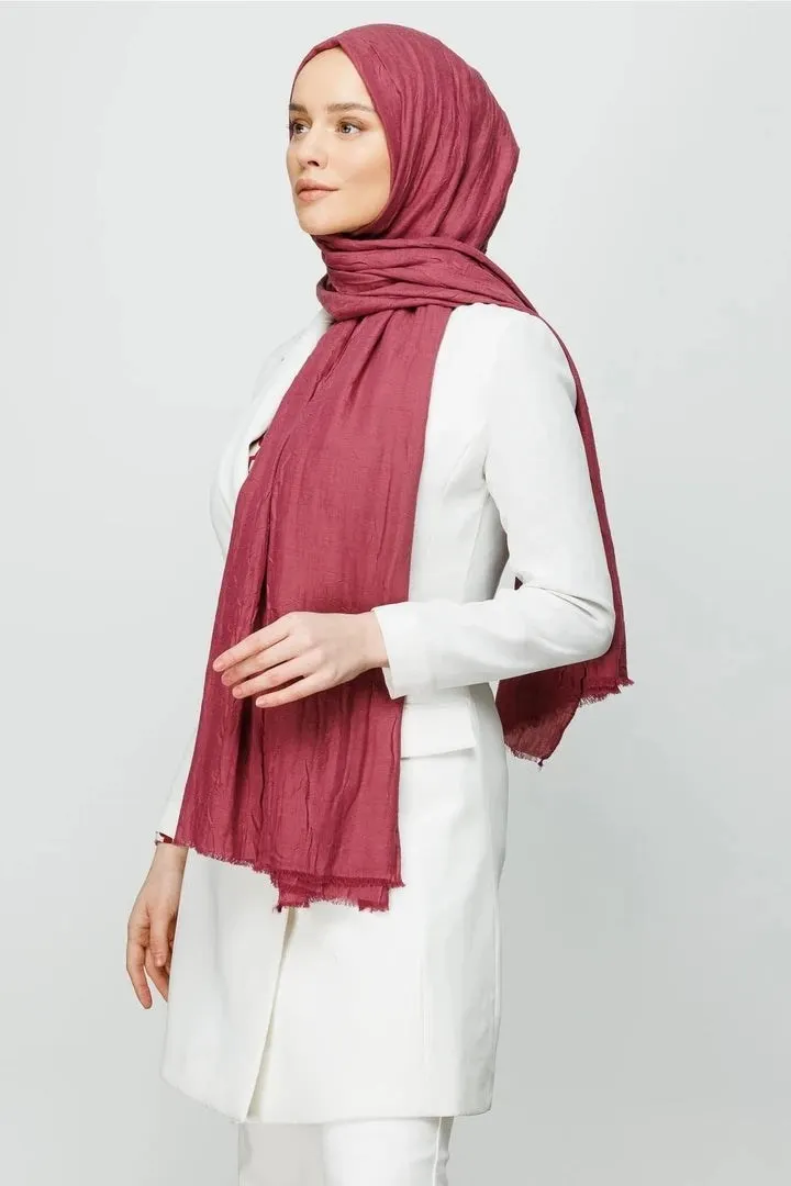 Soft Pembe Bambu Şal · görsel 3