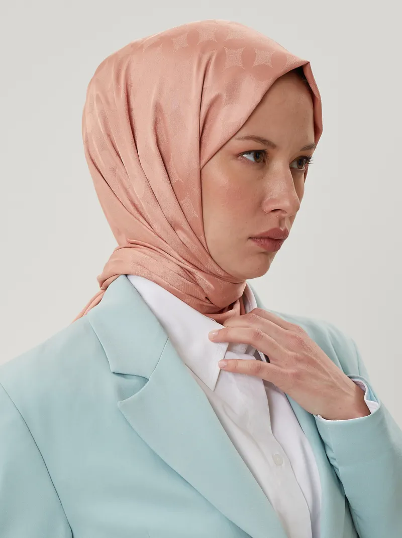 Somon Rise Desen Jakar Şal