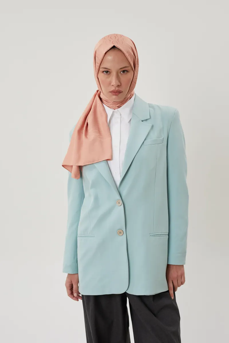 Somon Shine Desen Jakar Şal