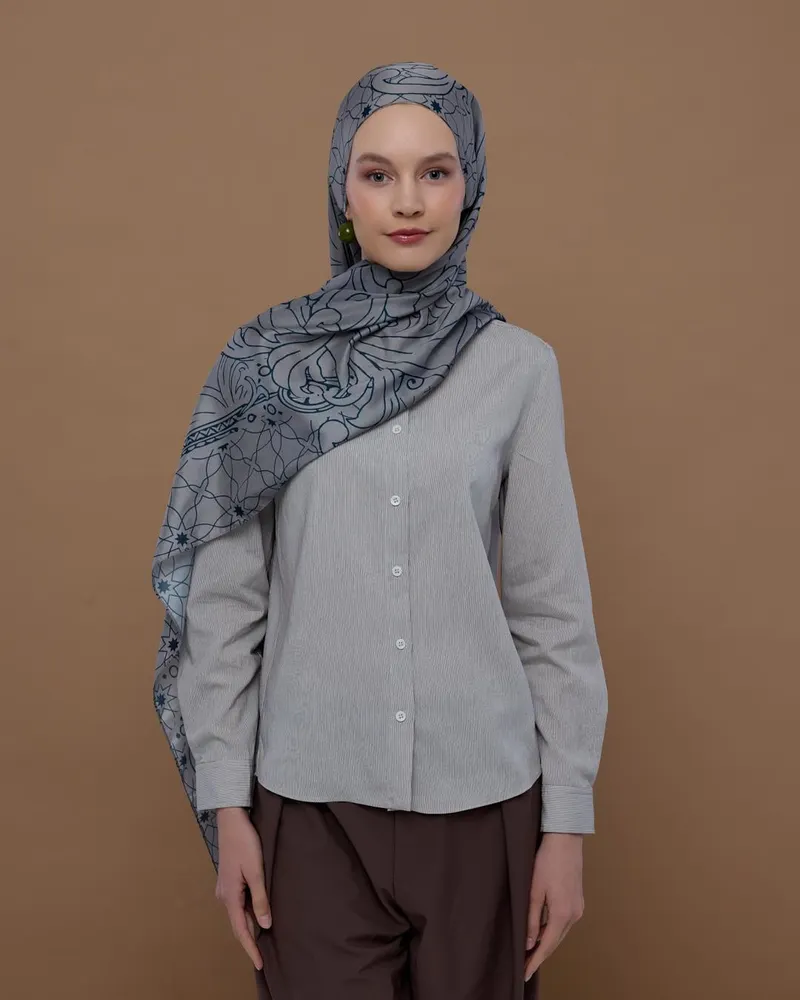 Taş & Gece Efsunlu Desen Şal - 58