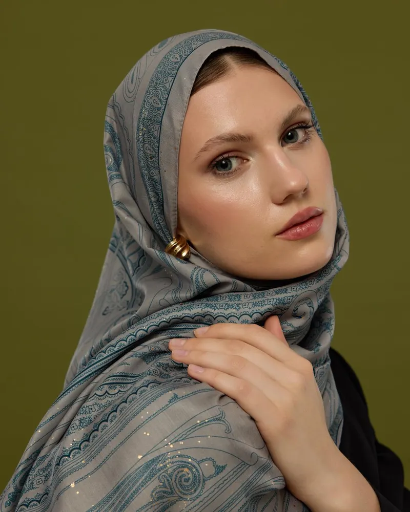 Taş & Gece Hürrem Desen Şal - 58