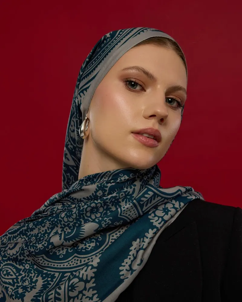 Taş & Gece Sultani Desen Şal - 58