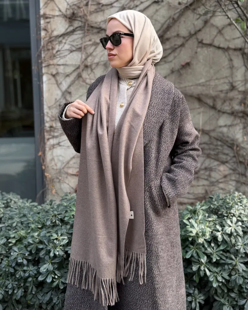 Vizon İthal Kaşmir Atkı