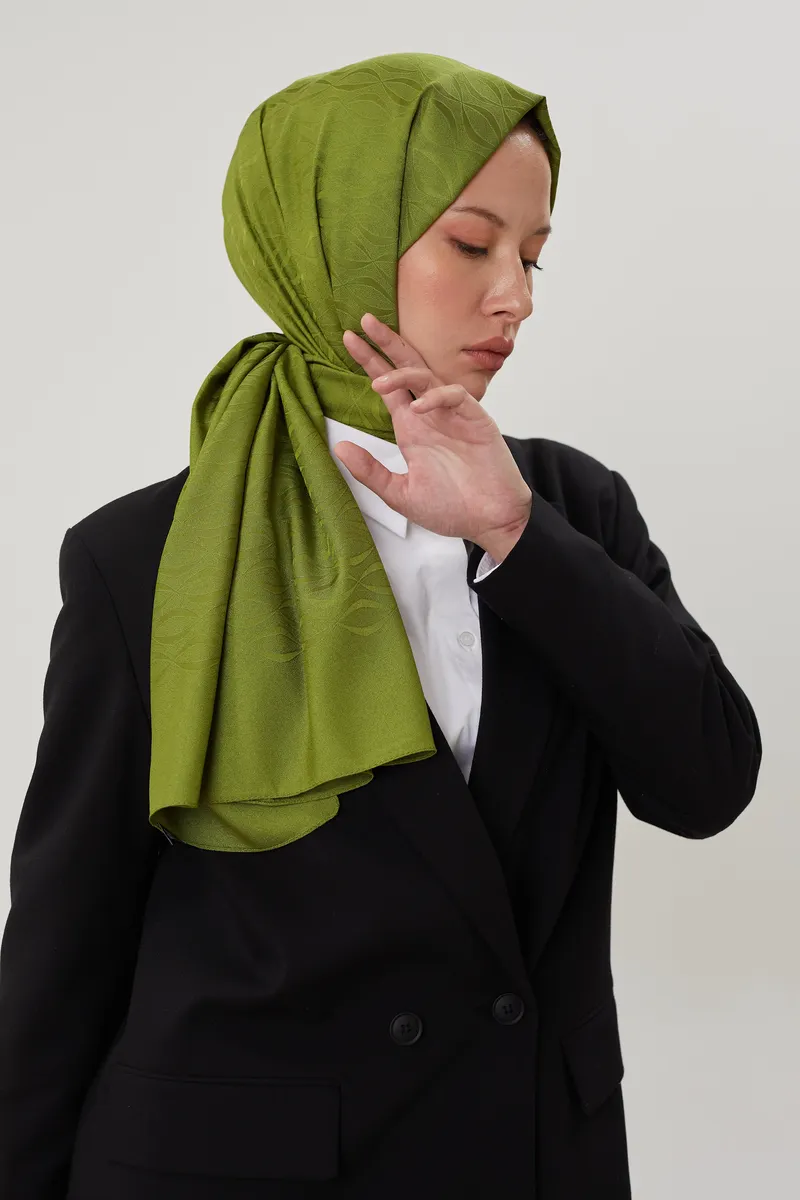 Yosun Shine Desen Jakar Şal · görsel 4