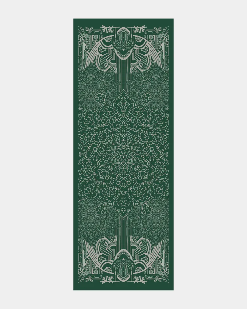 Zümrüt & Krem Harem Rüyası Desen Şal - 55